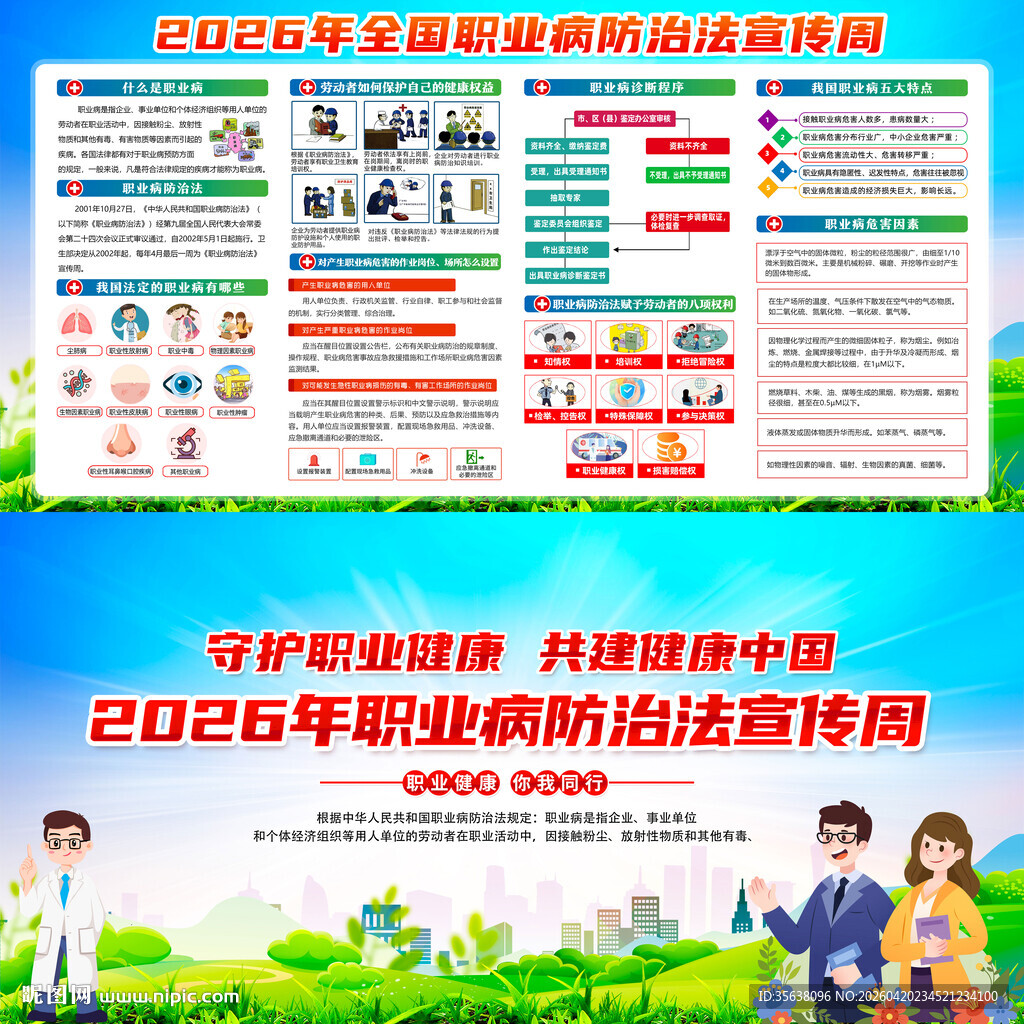 职业病防治法宣传周
