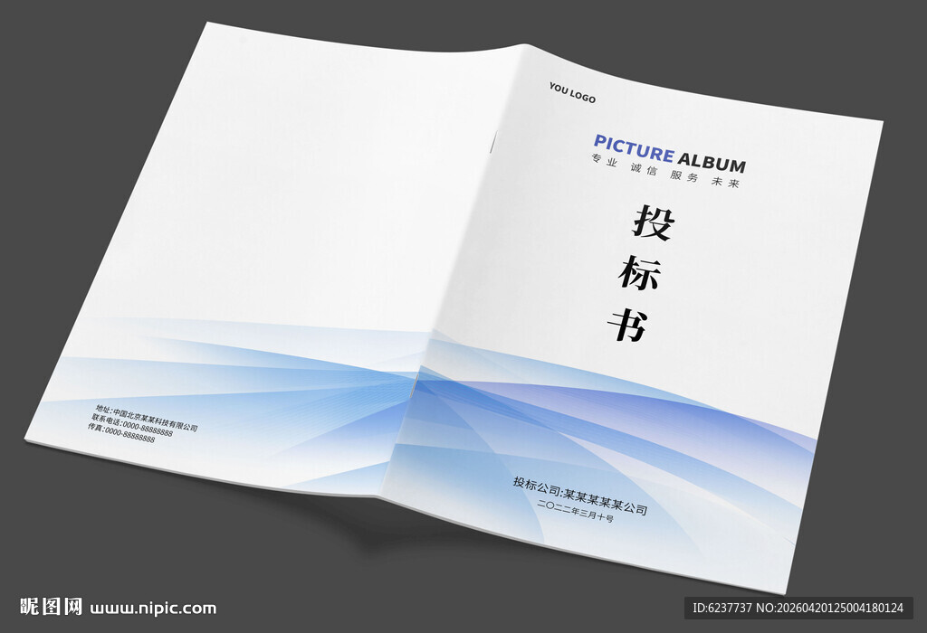投标书封面设计