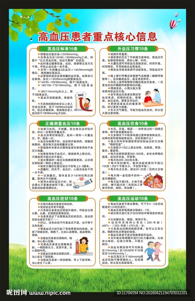 高血压日海报