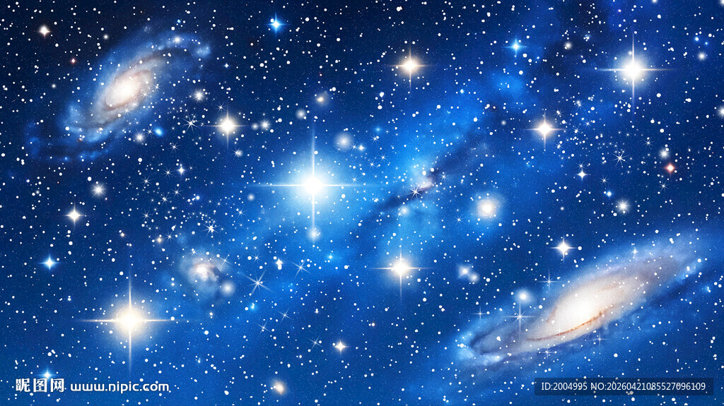 梦幻璀璨的浩瀚星空