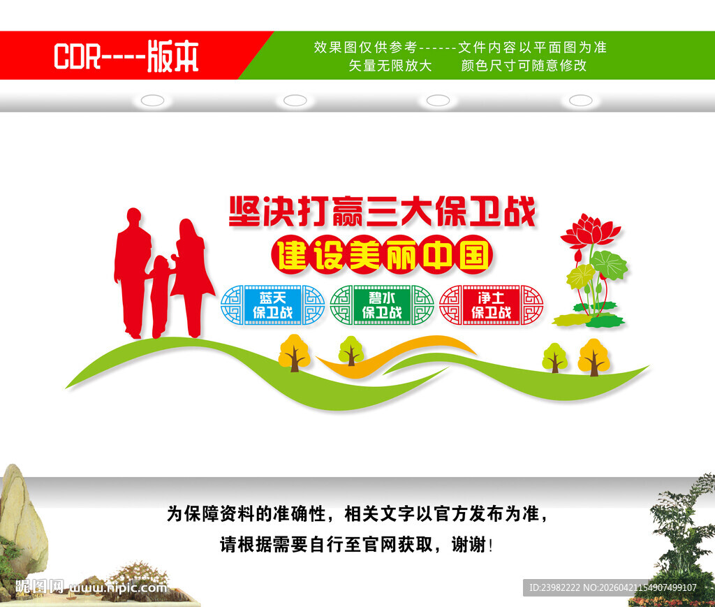 三大保卫战文化墙