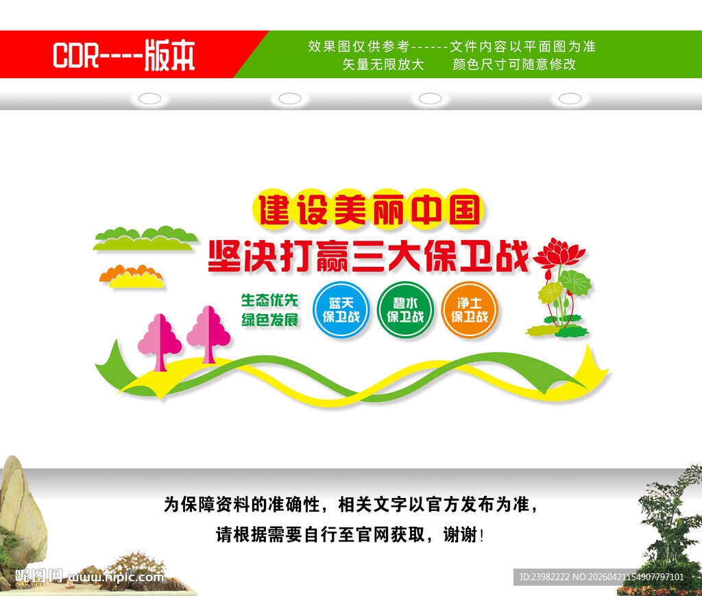 三大保卫战文化墙