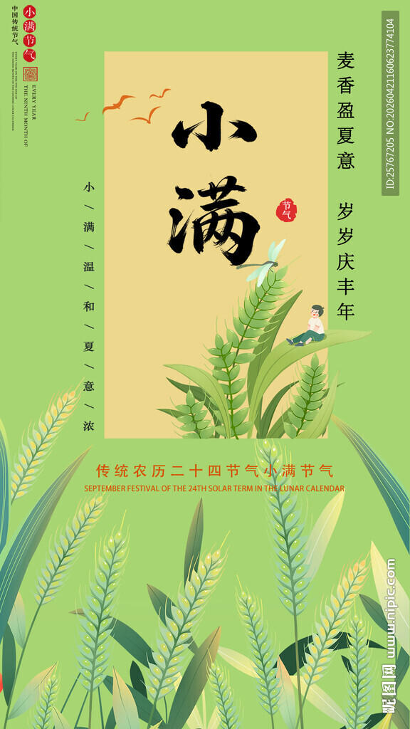 小满时节田园风光