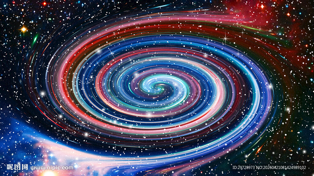 炫彩旋涡星空顶