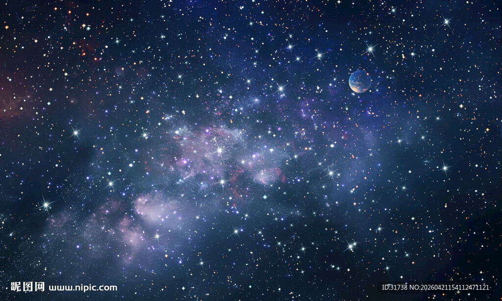 唯美星空天花软膜