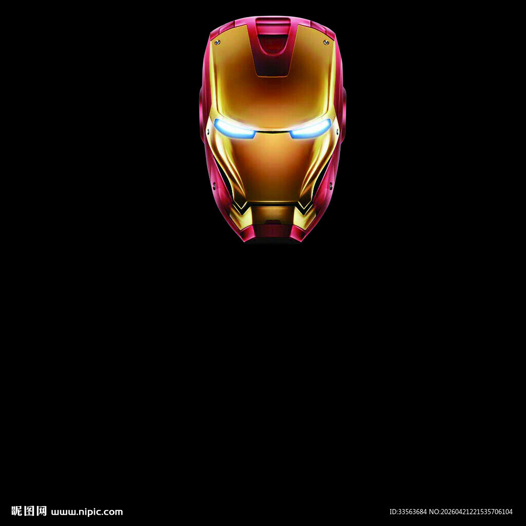 钢铁侠头盔炫酷特写