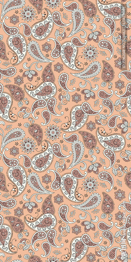 复古花纹图案设计