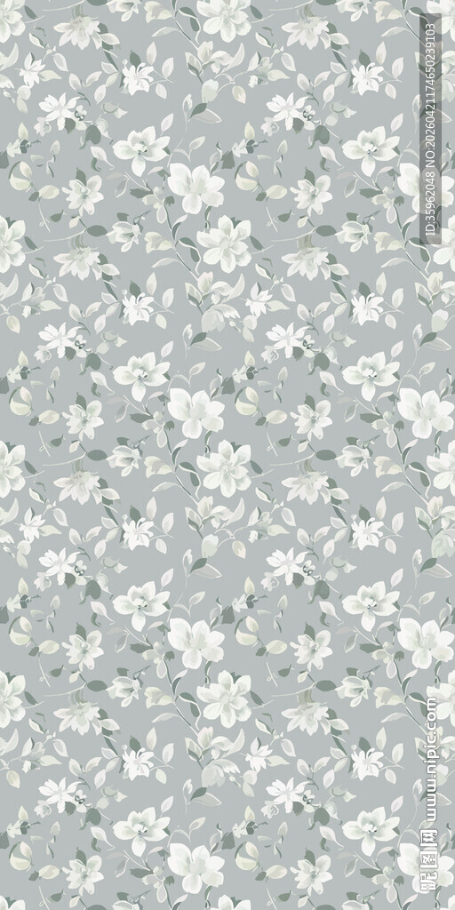 浅灰色碎花纹理背景图