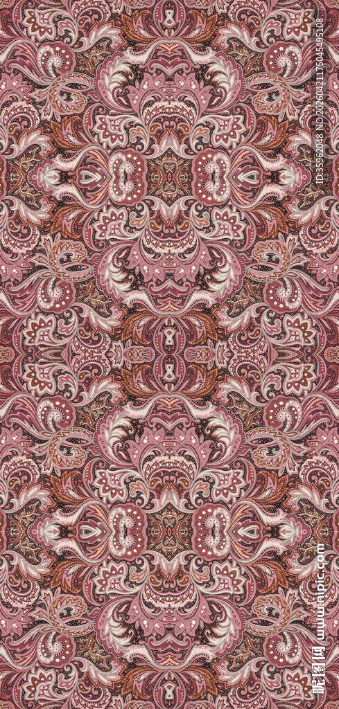 复古几何花纹图案