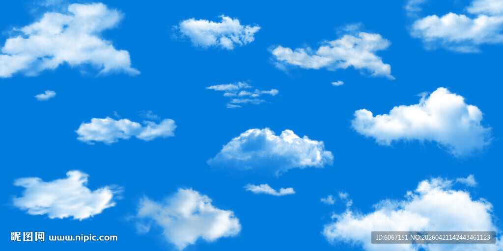 蓝天白云背景