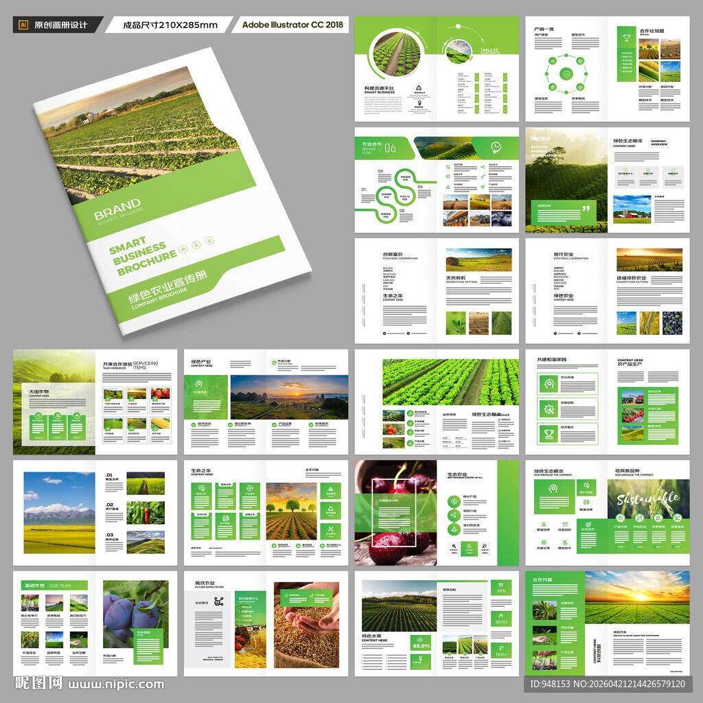 农产品宣传册
