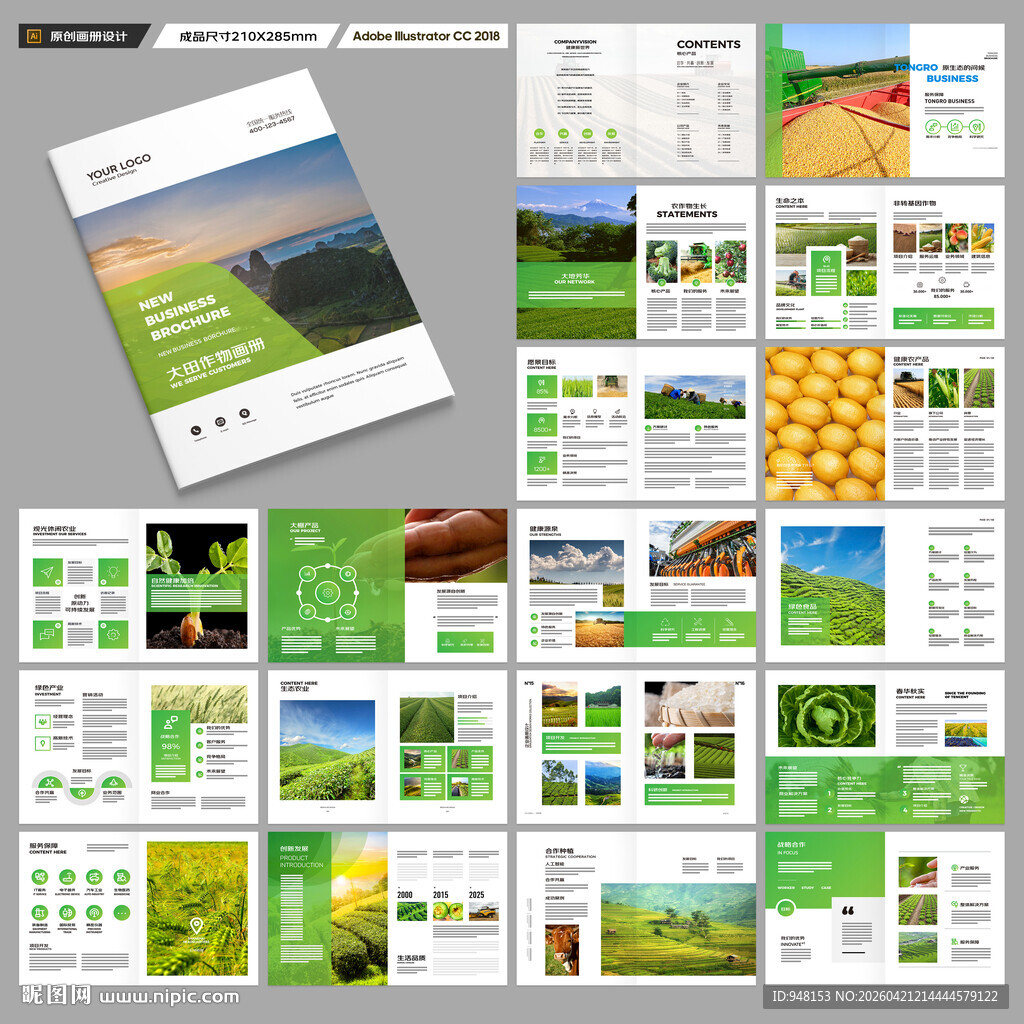 农产品画册