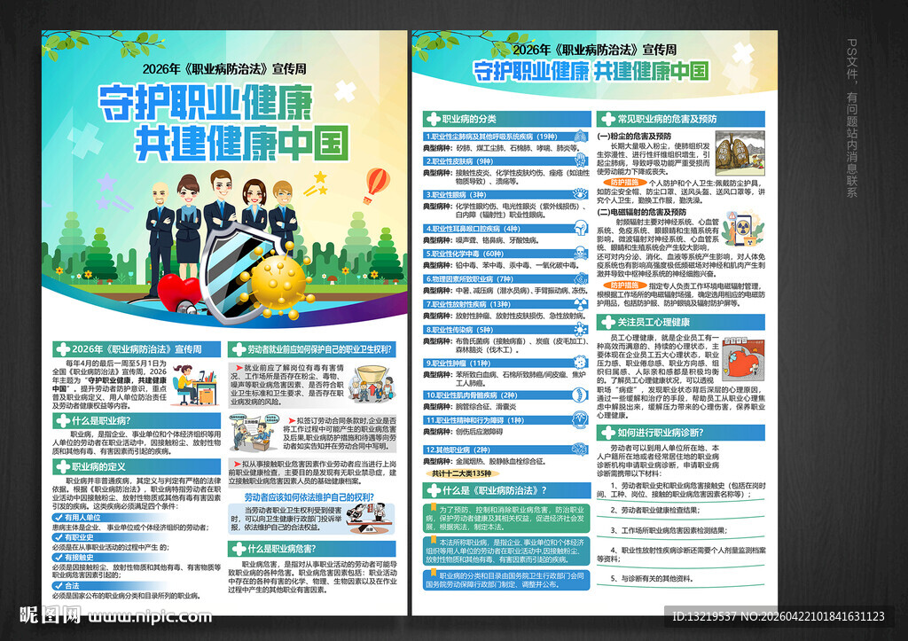 职业病防治法宣传周