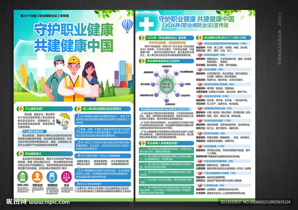 职业病防治法宣传周