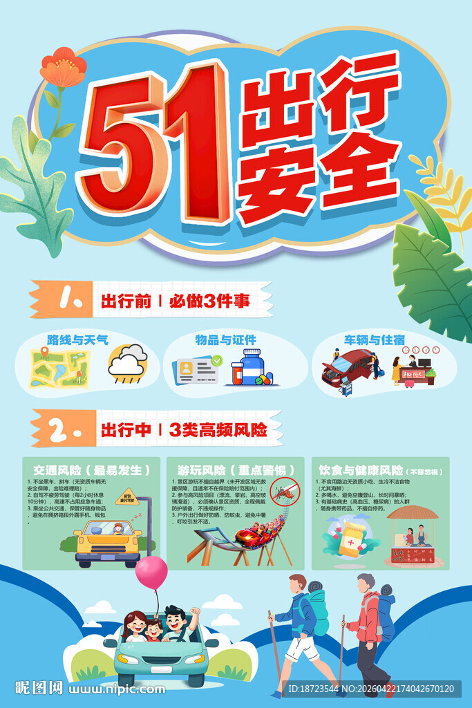 五一出行安全提醒