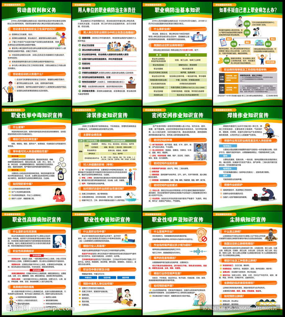 职业病防治法宣传周