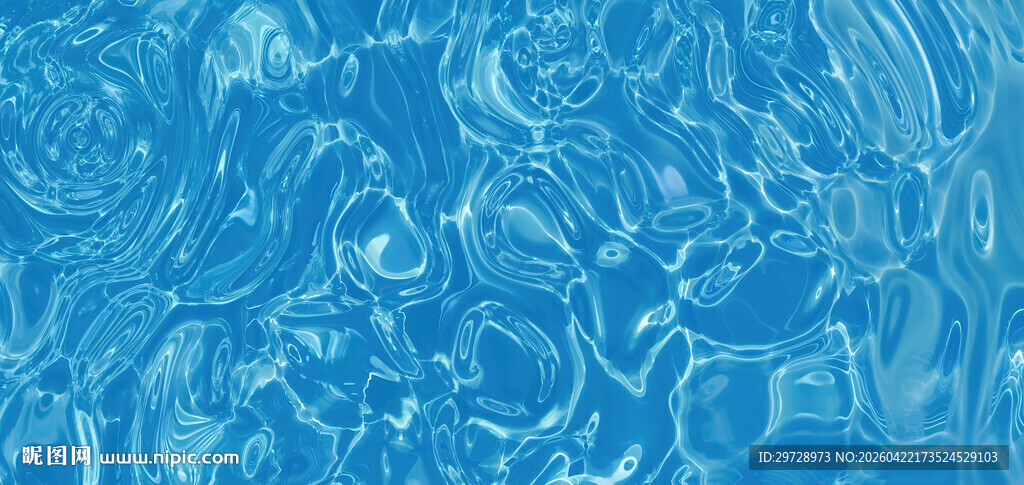 蓝色水波纹