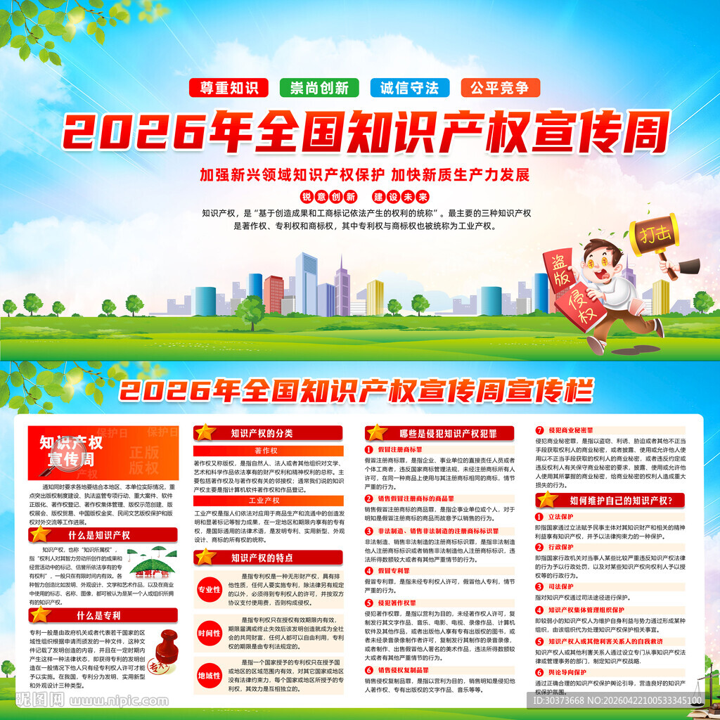 2026年全国知识产权宣传周