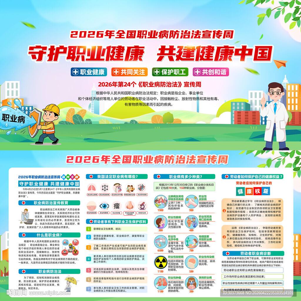 职业病防治法宣传周