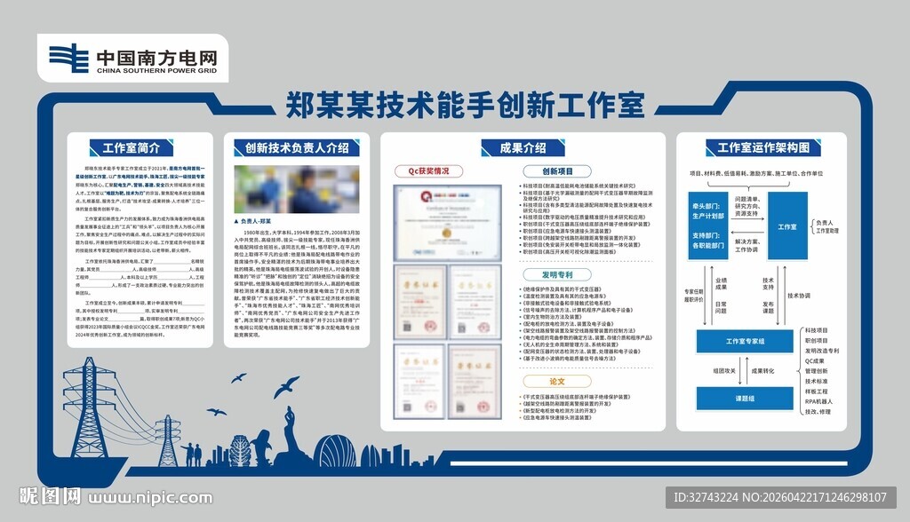 创新工作室文化墙设计