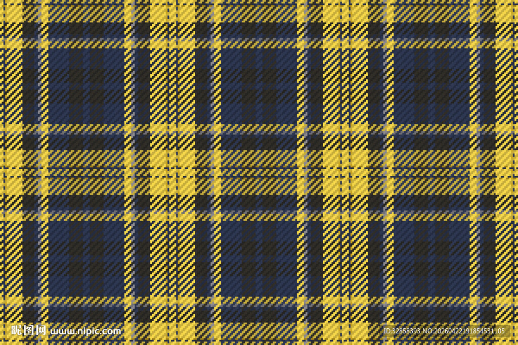 黄蓝格子图案纹理