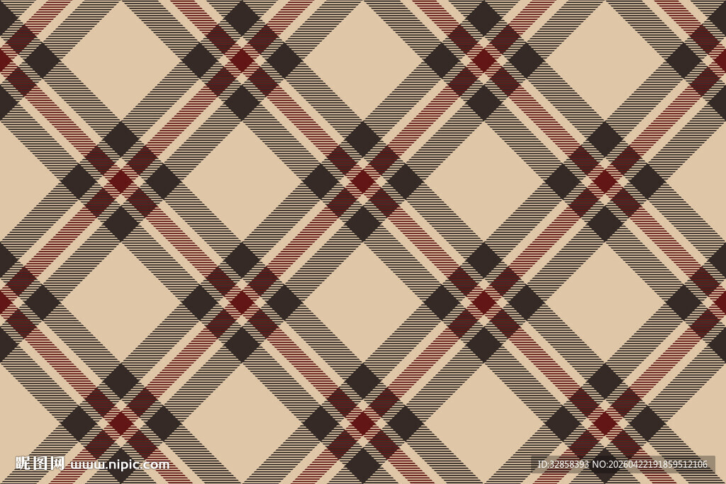 经典格子图案纹理背景