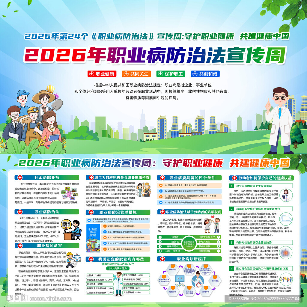 职业病防治法宣传周