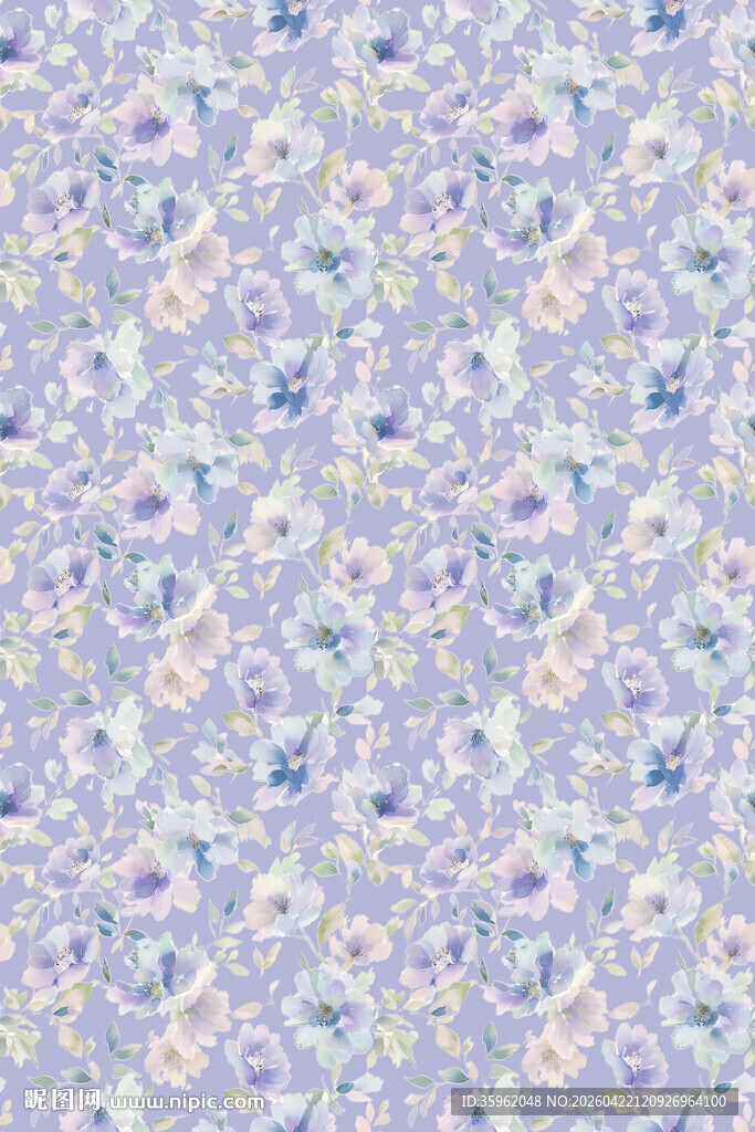 梦幻几何花纹图案