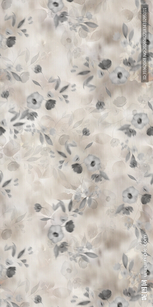 浅底碎花布料纹理图案