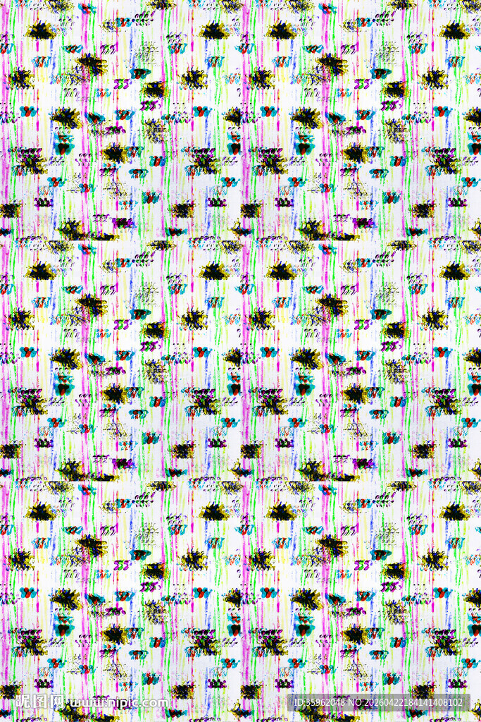 多彩碎花图案纹理背景