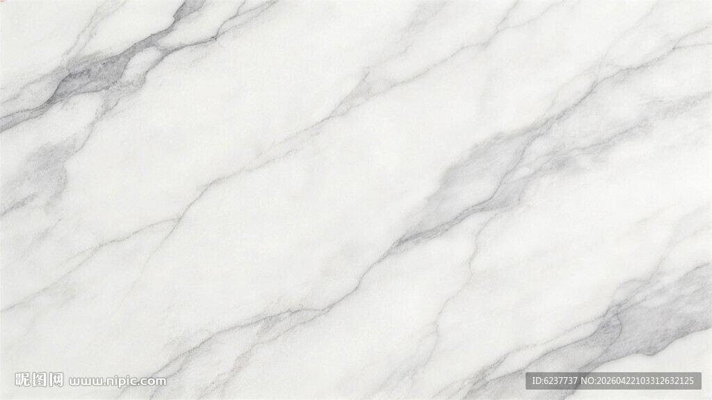 白色大理石纹理岩板背景图