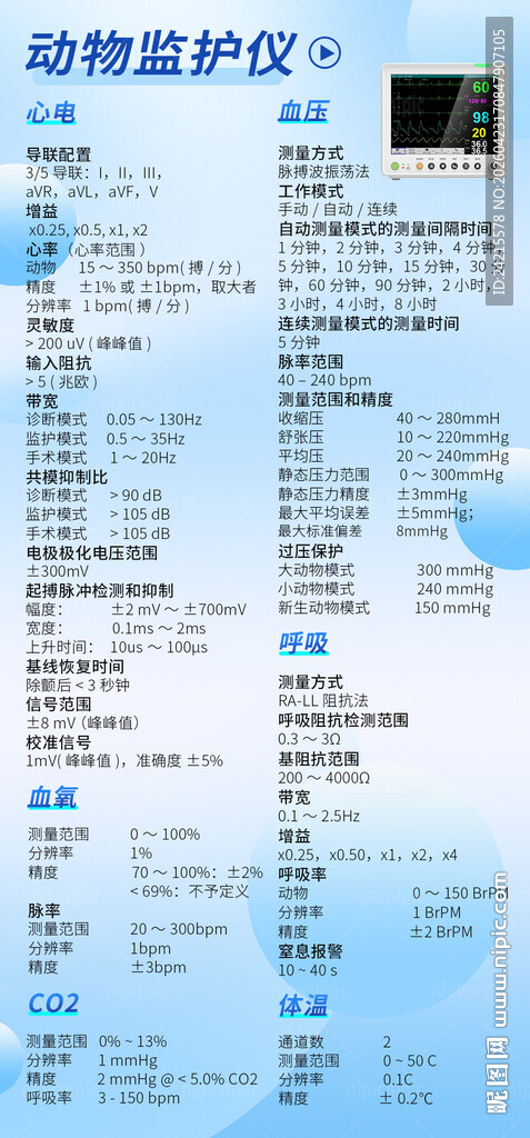 仪器海报 长图文