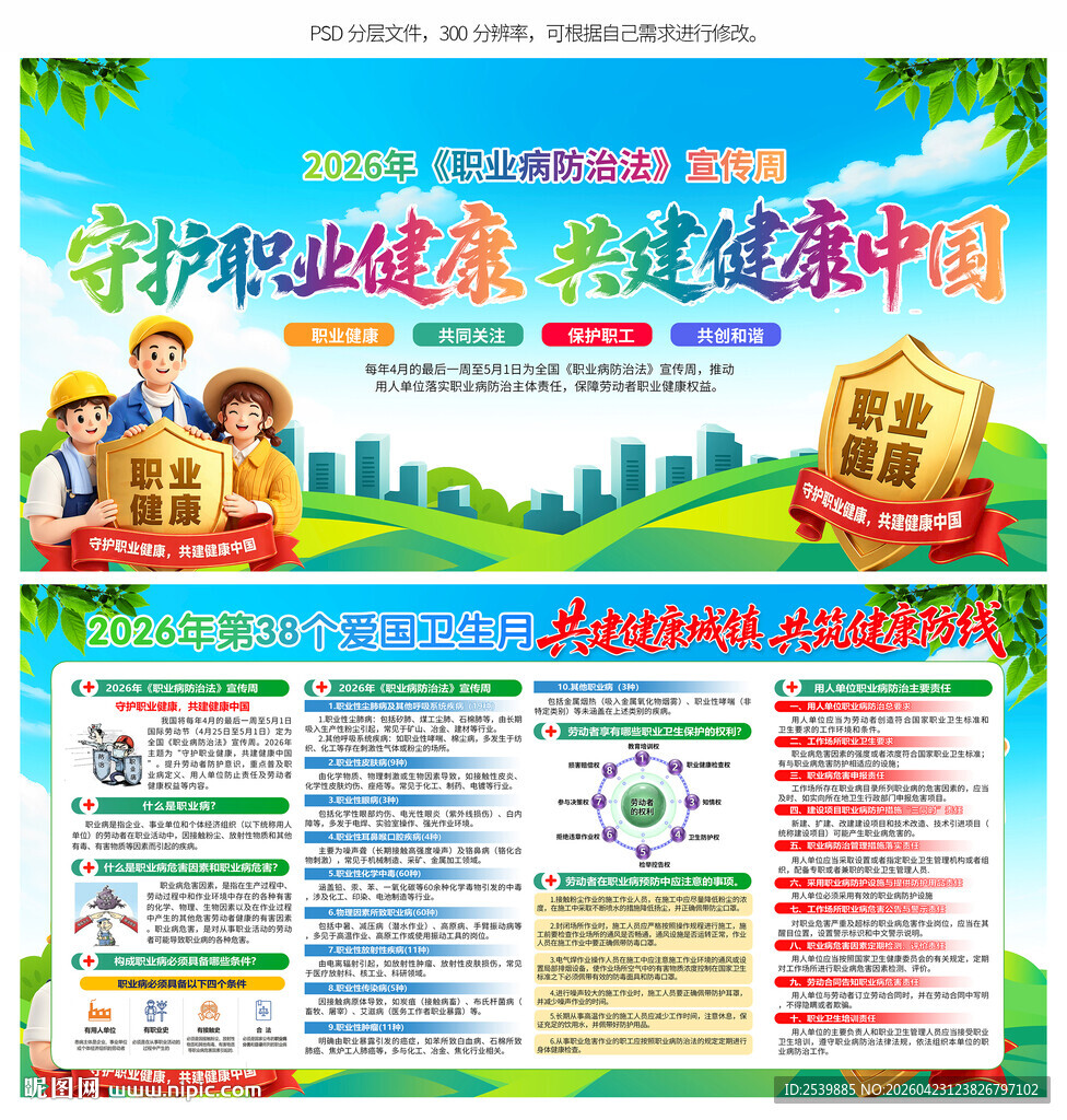 职业病防治法宣传周