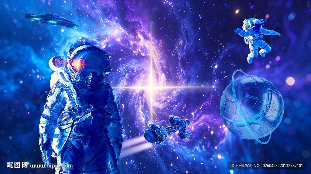 宇宙星空背景墙