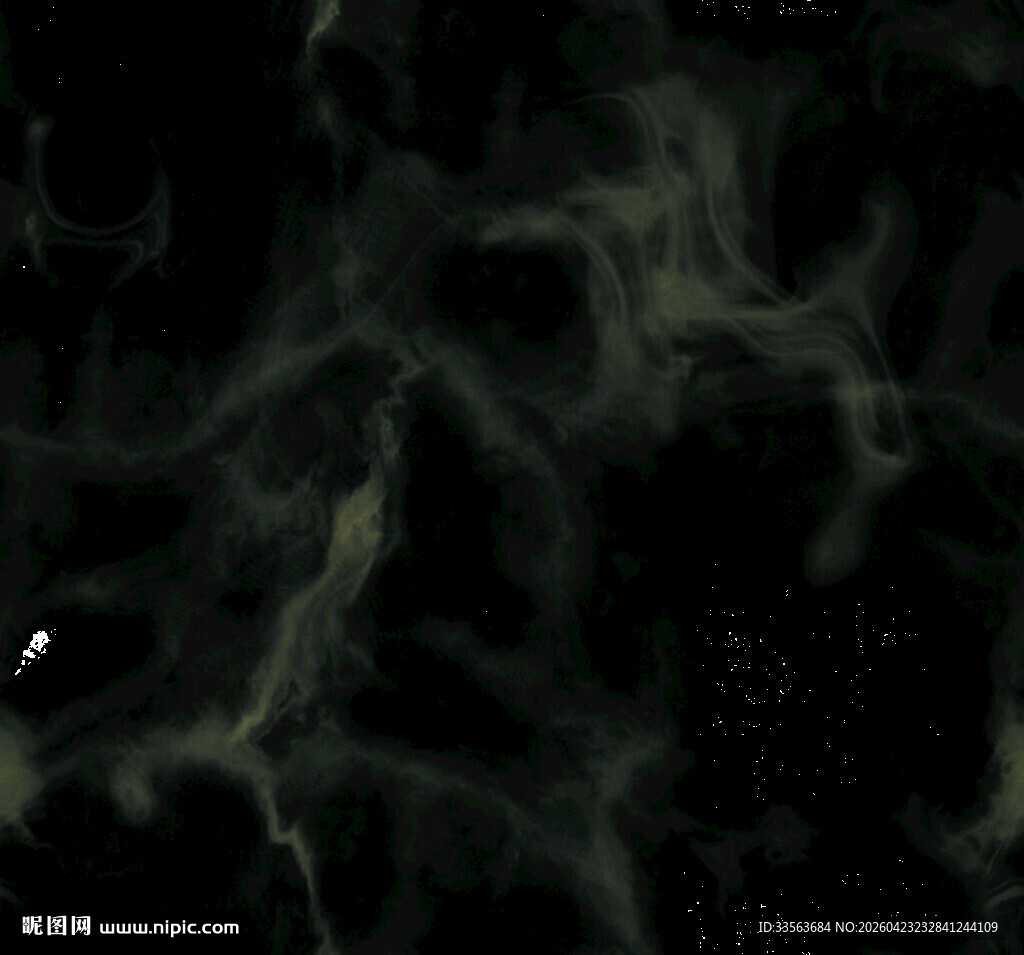 黑色背景中的烟雾纹理