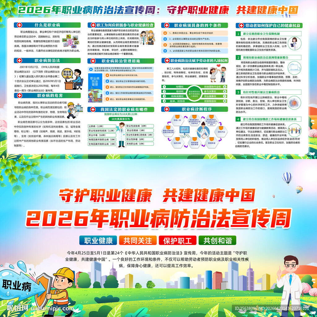 职业病防治法宣传周