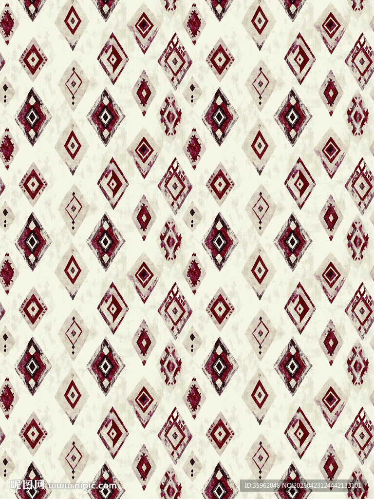 民族风几何图案纹理背景