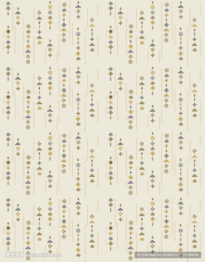 古典文字底纹图案