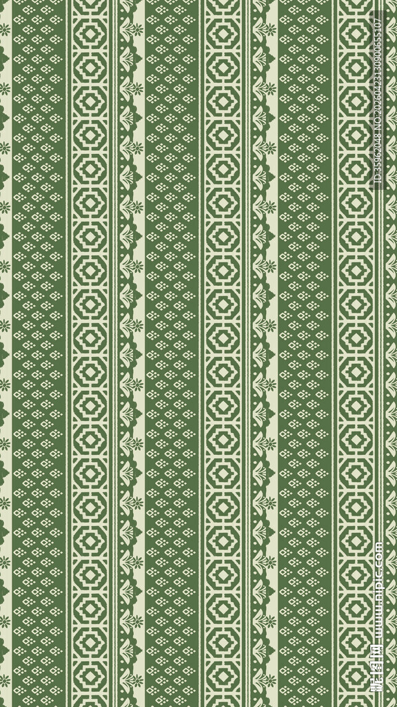 绿色几何条纹纹理图案