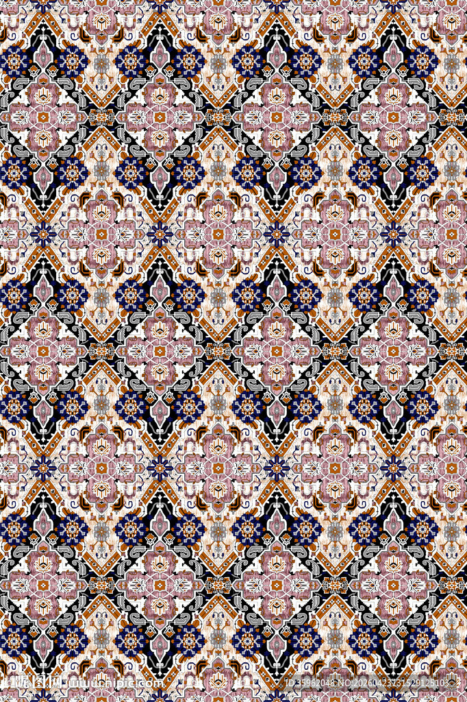 几何图案复古风纹理背景