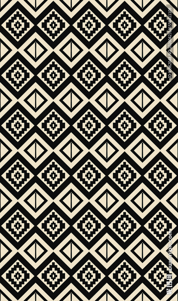 几何菱形图案纹理背景