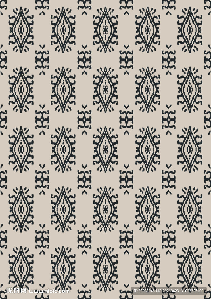 复古几何图案纹理背景