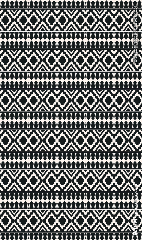 黑白几何图案纹理背景图