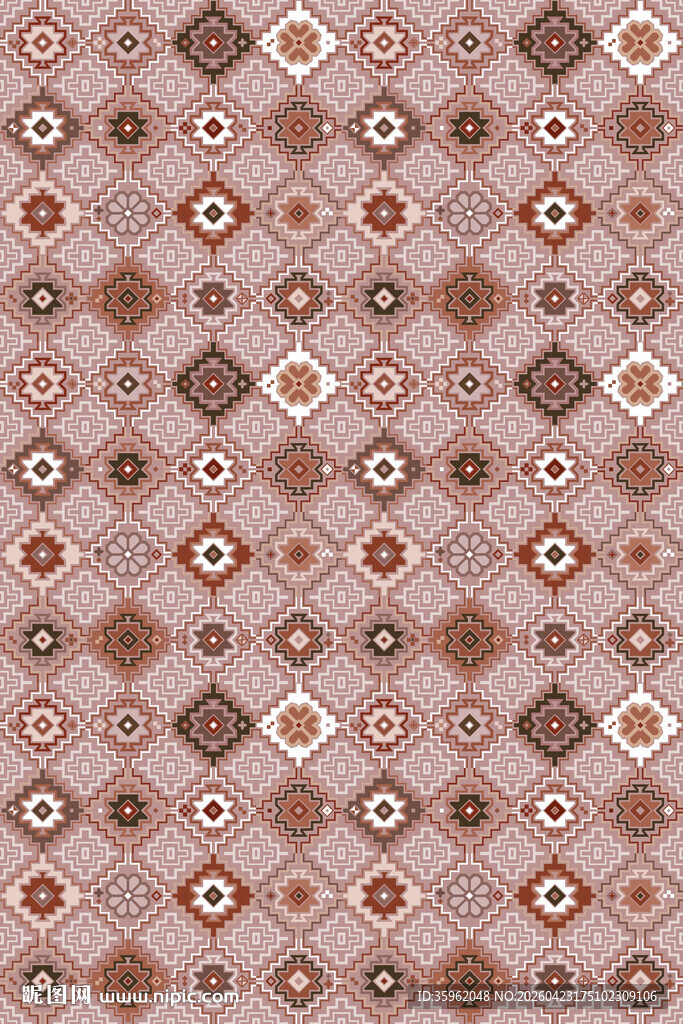 几何图案复古风纹理背景