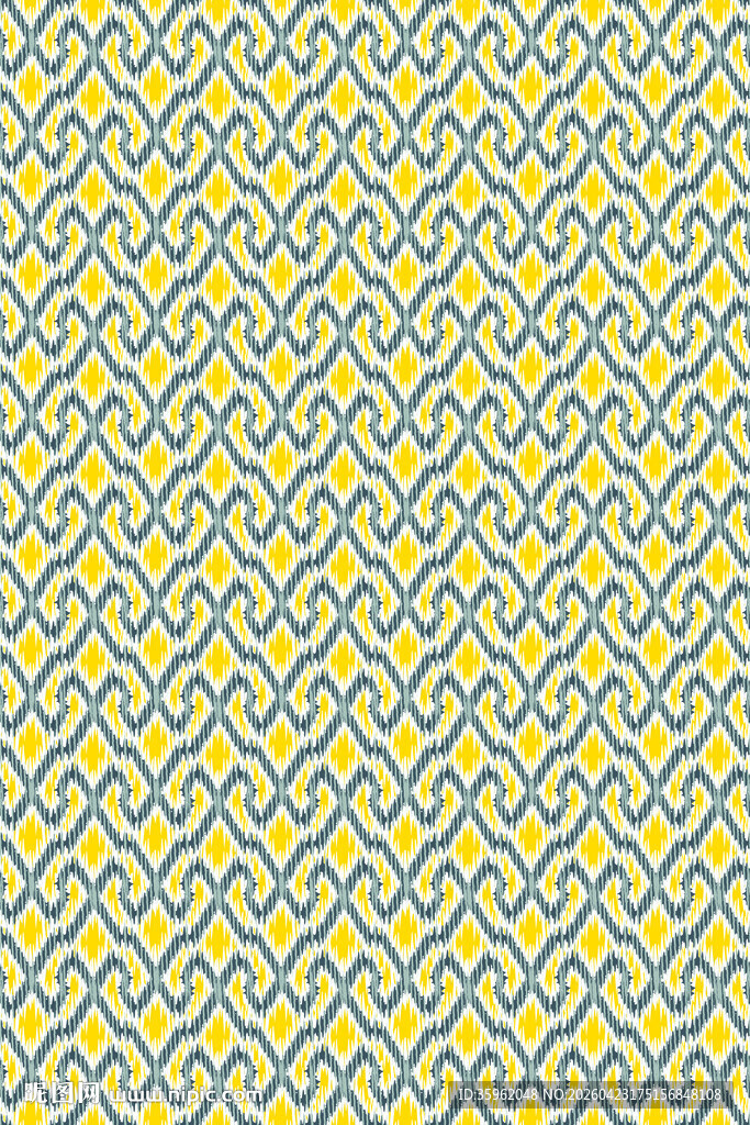 黄绿几何图案背景纹理