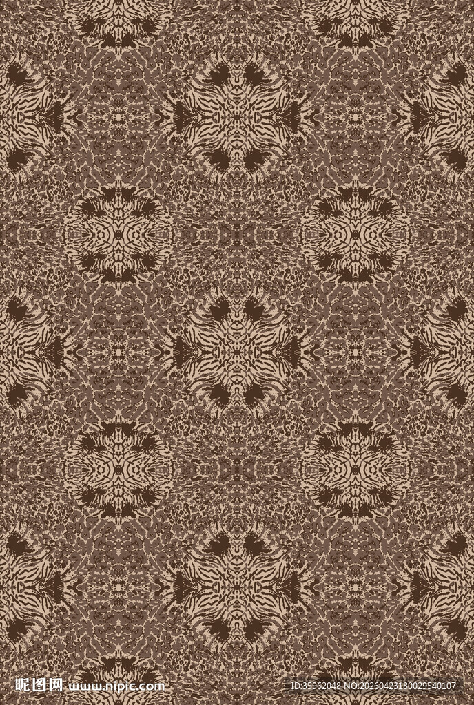 复古花纹图案纹理背景