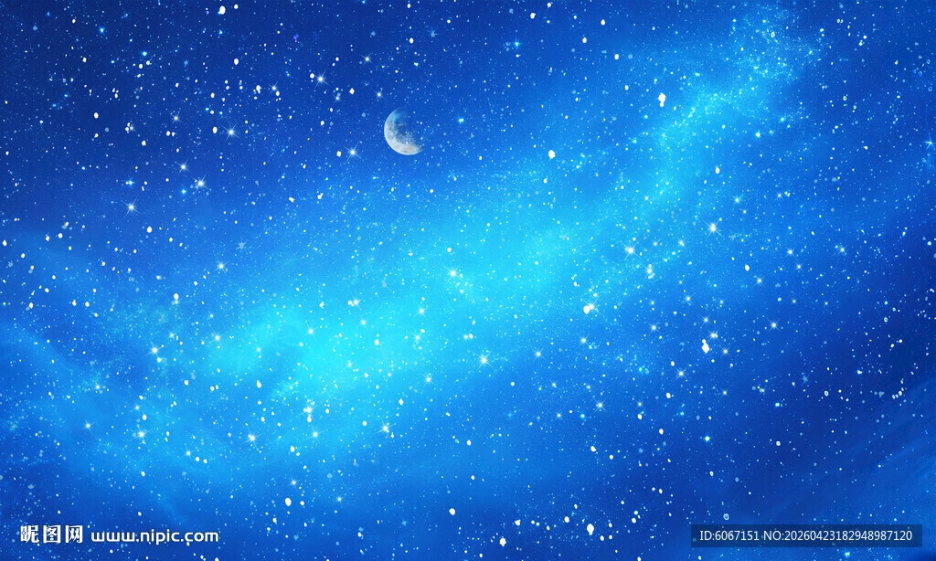 蓝色星空软膜天花灯箱