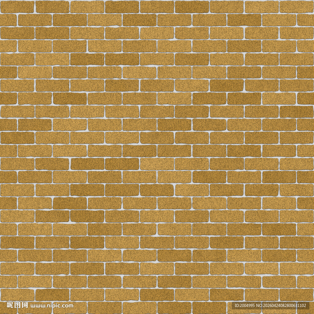 黄色砖块墙面纹理