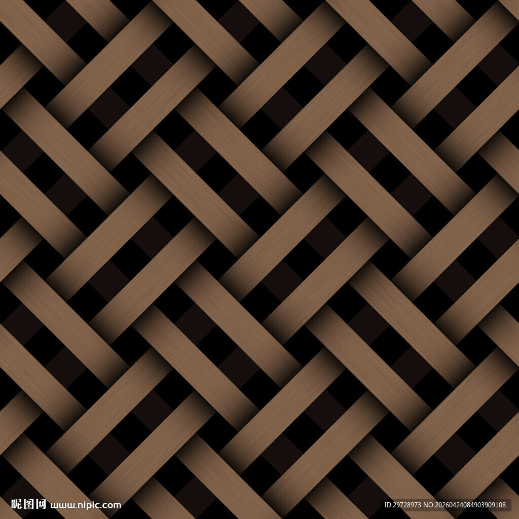棕色编织纹理图案