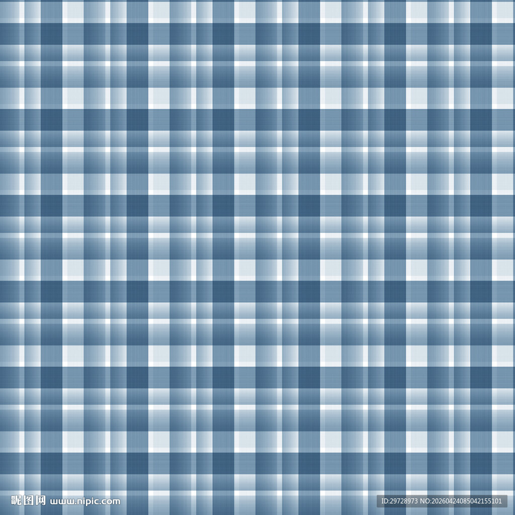 蓝色格子布纹贴图